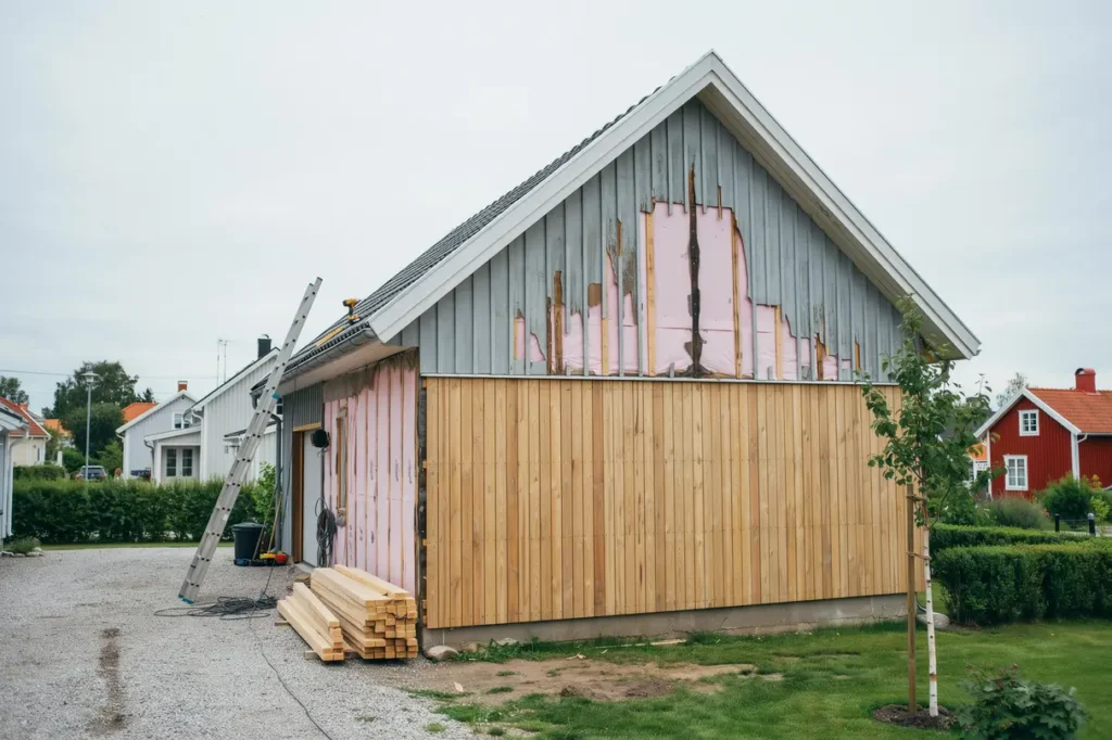 byta fasadpanel p huset tecken materialval och vanliga misstag att undvika