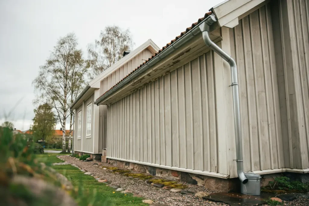 byta h ngr nnor och stupr r tecken materialval och smarta l sningar f r att leda bort regnvatten r tt
